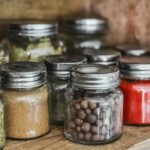 Mason Jars for dry goods and spices