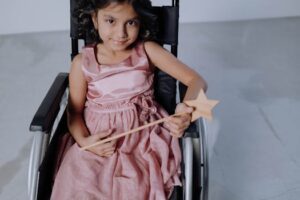 Young Girl in Wheelchair