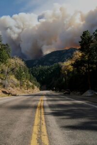 Wildfire in Distance