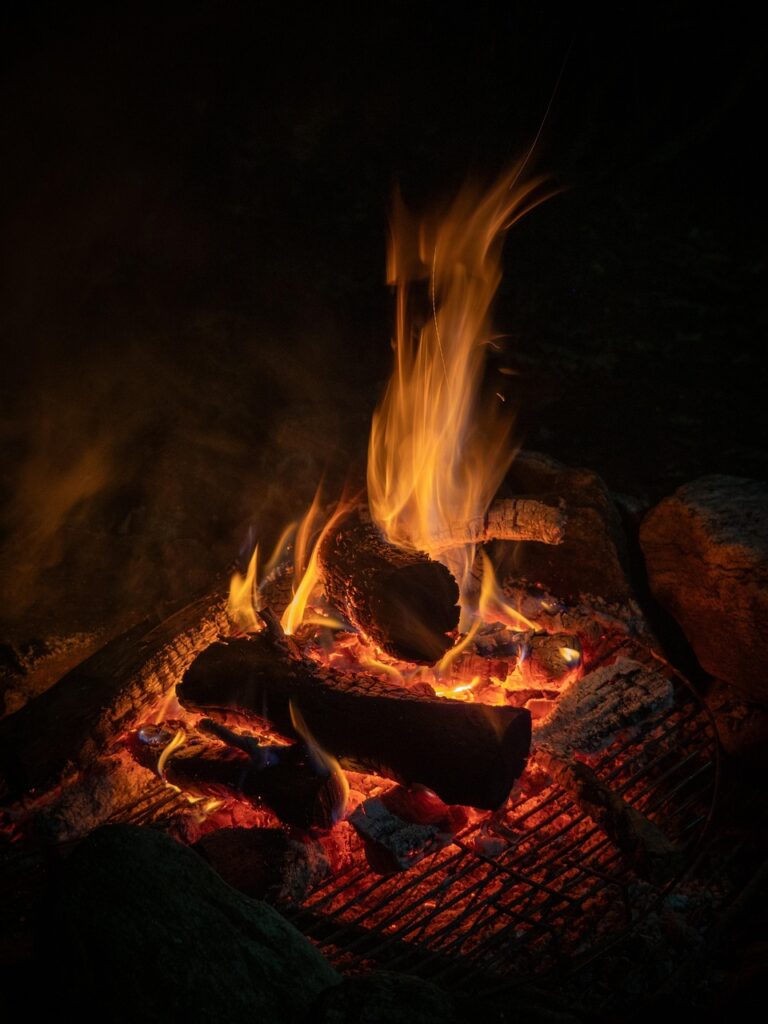 fire, embers, heat, flames, hot, burn, camp, camping, smoke, wood, fire, fire, fire, fire, fire