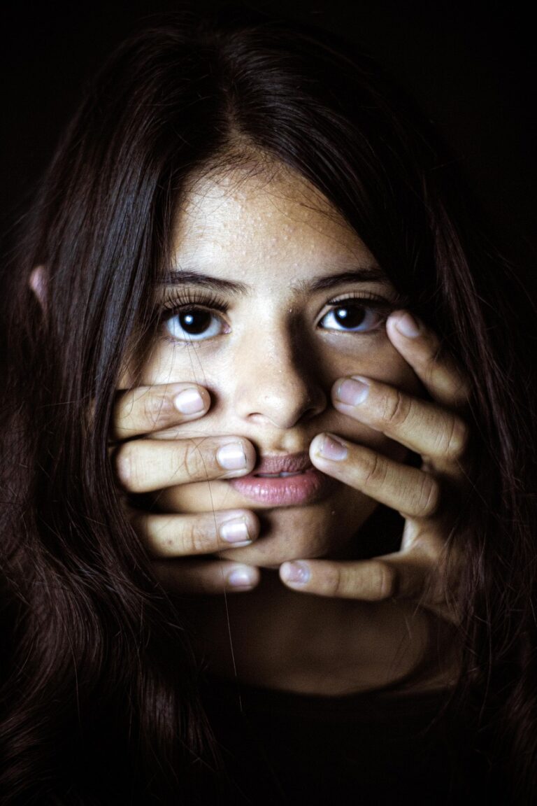 hands, girl, suffering, domestic violence, harassment, young, young woman, portrait